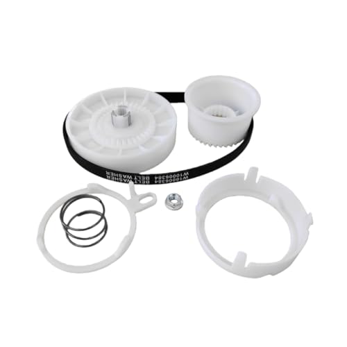 W10721967 Washer Pulley Clutch Kit & W10006384 Drive Belt