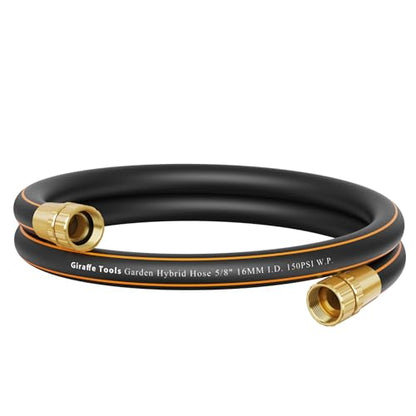 Giraffe Tools Leader Hose 10ft x 5/8", Short Water Hose - size: 10FT Female Female