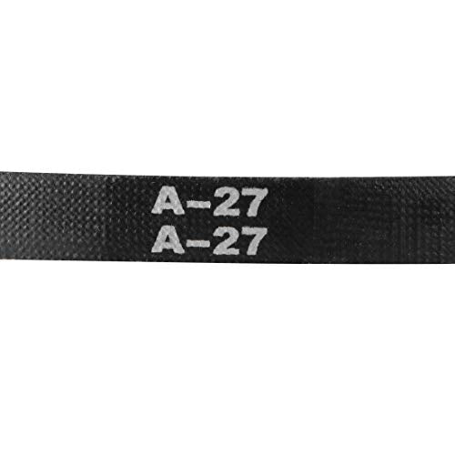 uxcell A27 Drive V-Belts 27" Lp, 13mm W, 8mm THK, JIS Standard 2pcs - size: 27"