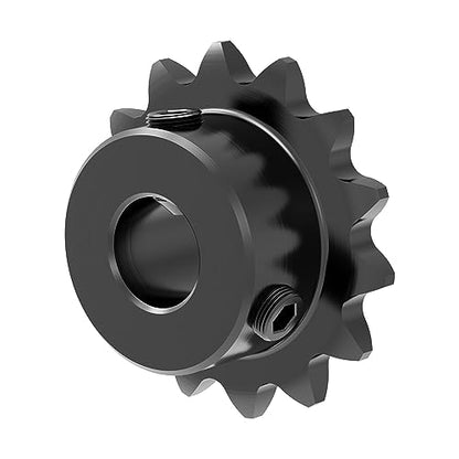 14 Tooth Roller Chain Sprocket, 25 Chain, 6mm Bore - size: 14T/6mm Bore