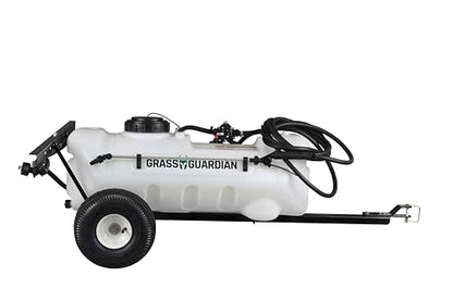 15 Gallon Pull-Behind Trailer Broadcast Sprayer - 1.1GPM, 7' Swath - size: 15 Gallon, style: Tow-Behind