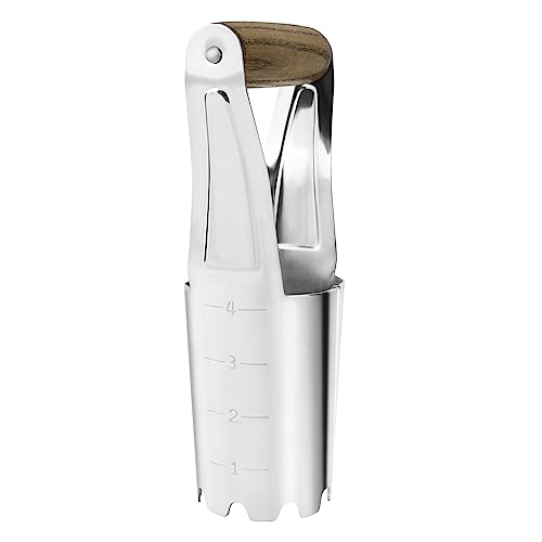 Haliaeetus Bulb Planter Tool, 4 inches Depth Mark Hand Bulb Planter - size: 4'' Depth Mark Bulb Planter Tool
