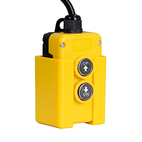 ECO-WORTHY 4 Wire Dump Trailer Remote Control Switch for Hydraulic Pump 12V DC for Lift Winch Dump Bed