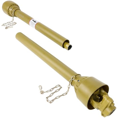 Yellow PTO Shaft;ACZCR 43"-70.5" PTO Shaft for Bush Hog/Finish Mower - style: Yellow