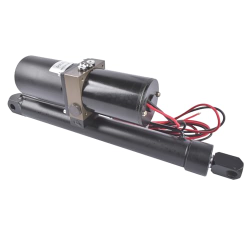 DC 12V 1700Lbs 12" Stroke Hydraulic Linear Actuator