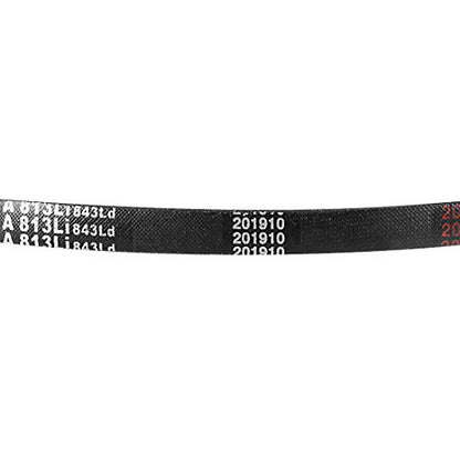 uxcell A813 V-Belts 813mm Inner Girth 13mm Top Width 8mm Thickness A-Section Rubber Drive Transmission Belt 2pcs - size: 32"