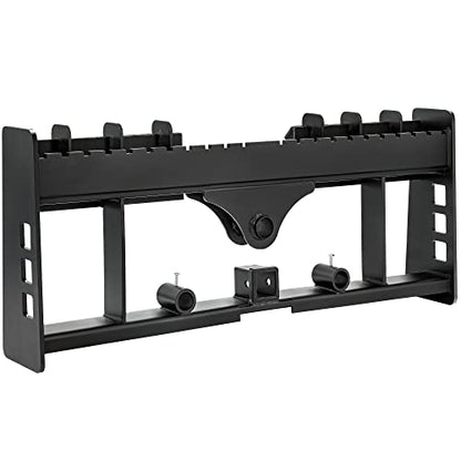 YITAMOTOR 45" Skid Steer Pallet Forks Frame Attachment, 3000 lbs Capacity - size: 45" Frame