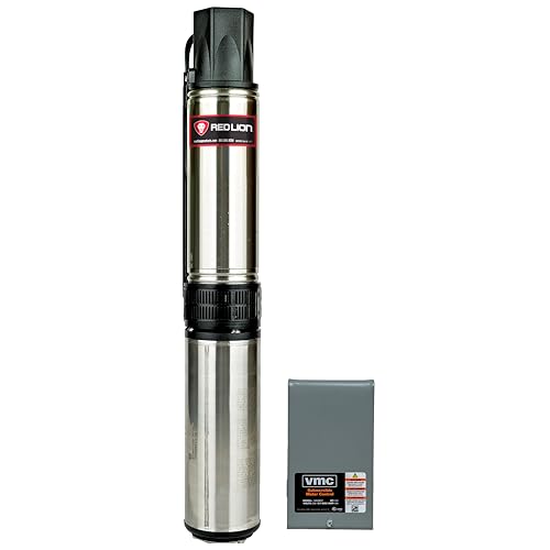 Red Lion RL12G10-3W2V Submersible Well Pump, 1 HP, 3-Wire, 230V, 12 GPM - style: 1-HP