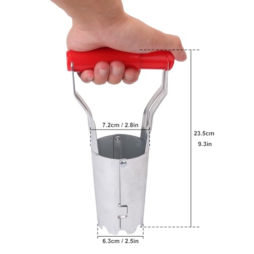 10 Pack Bulb Planter Tool - Bulb Transplanter with Marked Depth, Tulip Bulb Planter Tool - Versatile Tulip Plant Tools for Efficient Planting for Bulbs and Daffodils