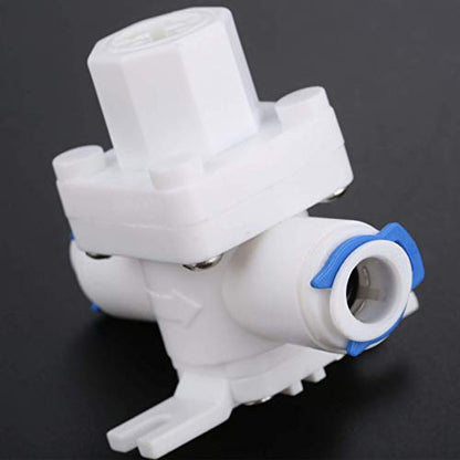 Yetaha RO Water Pressure Regulator, Water Flow Regulator, 1/4" OD Quick Connect Pressure Reducing Valve for Reverse Osmosis Systems