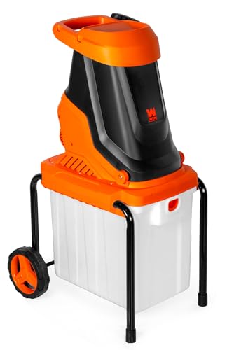 WEN 41130 Electric Wood Chipper and Shredder, 15-Amp, Black - style: Wood Chipper + 13-Gal. Bin
