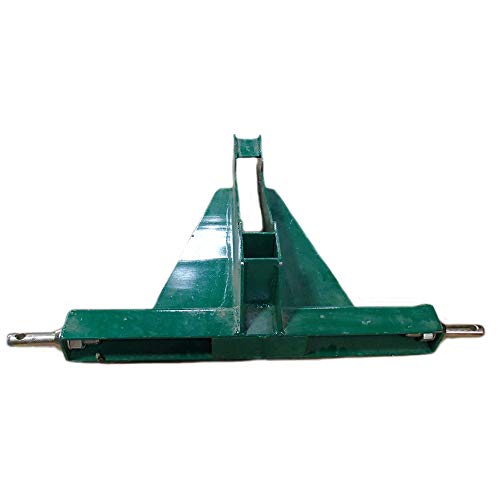 3PTRCVRHITCH Heavy Duty Green 3-Point Receiver Hitch Fits John Deere Cat 1