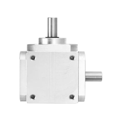 uxcell Gear Box 90 Degree Right Angle Bevel Gearbox 1:1 Left Single Output Shaft 1 Module 20 Teeth Bevel Gear Aluminum Frame Simple Mechanical DIY Module 8mm Shaft,66x66x30mm(LxWxH) - size: 8mm Shaft, style: Single Output -L