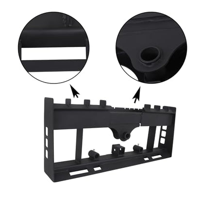 2500lbs Pallet Fork Frame, Skid Steer Pallet Fork Frame