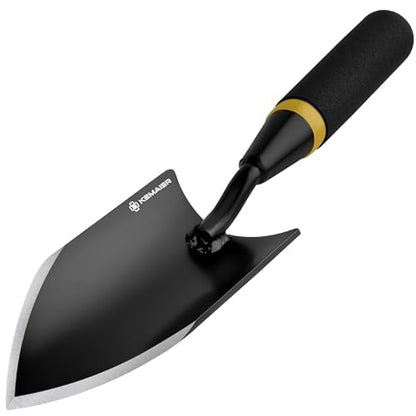 Kemaier Heavy Duty Gardening Hand Trowel - Carbon Steel Shovels Tool