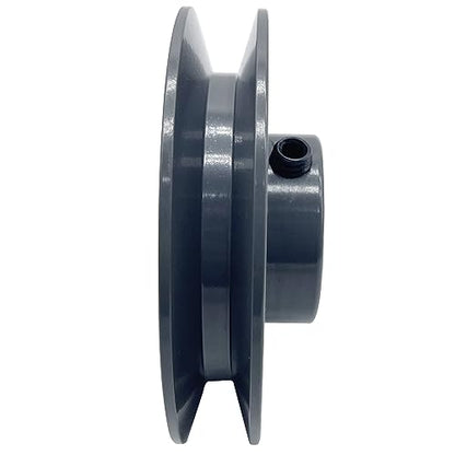 AK34-5/8 v Belt Pulley, AK3458, 3.45 inch OD, 5/8 inch Bore, Cast Iron Material, AK Single Groove Motor Pulley for "4L" or "A" or "3L" V-Belts - size: 3.45 inch OD, 5/8 inch Bore, style: 1 Groove