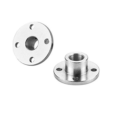 4Pcs 10mm Flange Coupling Connector, Rigid Guide Model Coupler Accessory, Shaft Axis Fittings for DIY RC Model Motors - size: 10mm