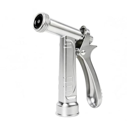 RESTMO 100% Metal Rust-Proof Chrome Plated Garden Hose Nozzle Heavy Duty - size: 1 Pack