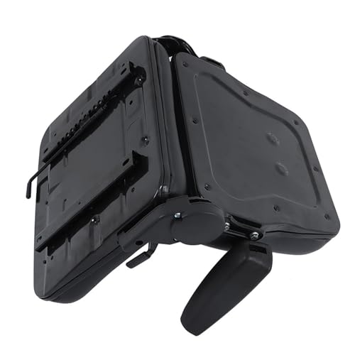 GXYWADY Universal Fold Down Adjustable Angle Back Forklift Seat Replacement for Tractor Excavator Skid Loader Backhoe Dozer Telehandler