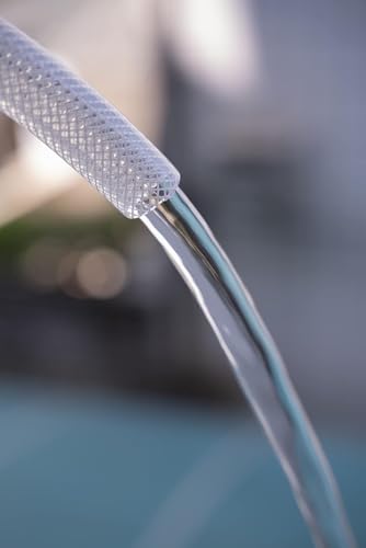 1 1/2" ID x 1 15/16" OD - 10 Ft High Pressure Braided Clear PVC Tubing Flexible Vinyl Tube, Heavy Duty Reinforced Hose Tubing, BPA Free and Non Toxic - size: 1 1/2" ID x 1 15/16" OD, style: 10 Ft