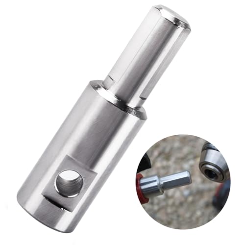 Ice Fishing Auger Drill Bit Adapter Fits 1/2" Plus Drill Chuck Attachment