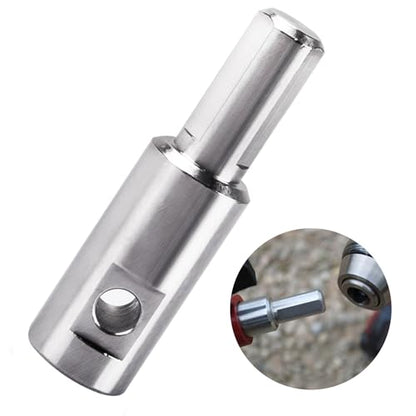 Ice Fishing Auger Drill Bit Adapter Fits 1/2" Plus Drill Chuck Attachment