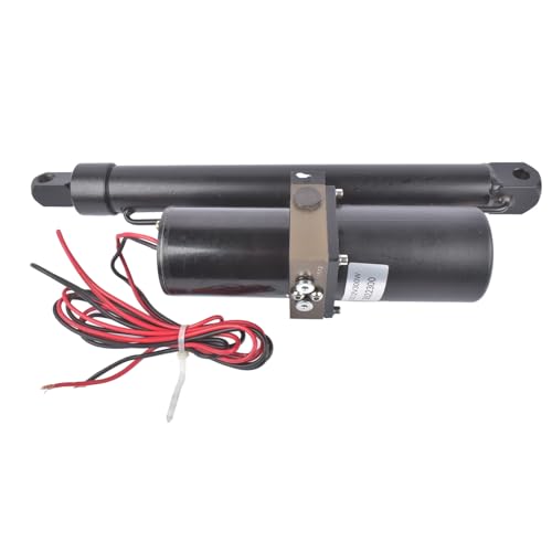 Heavy Duty Hydraulic Linear Actuator 12V, 1700LBS Max Load 12 Inch Stroke 3000RPM Motor High Thrust Electric Lift for Farm Equipment Lift Platform Snow Blower Boat for Truck