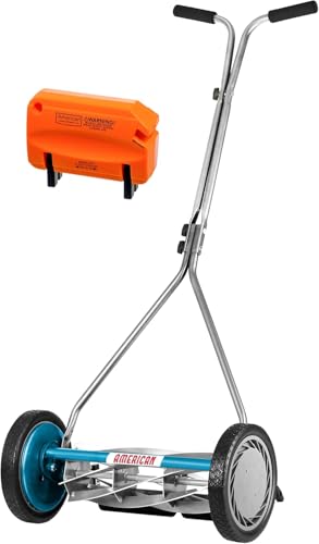 American Lawn Mower 2607-16 16-Inch 7-Blade Reel Mower with Sharpener - size: 16" 7 blade + SK2
