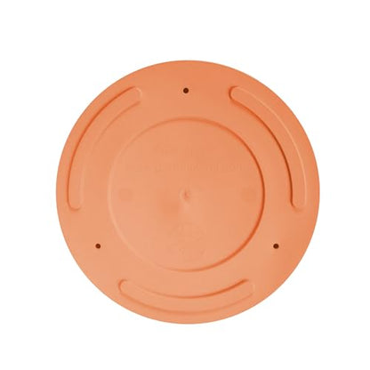 Bloem Mathers 8" Modern Plastic Planter, Muted Terra Cotta, 4-Pack - color: Muted Terra Cotta, size: 8" (Pack of 4)