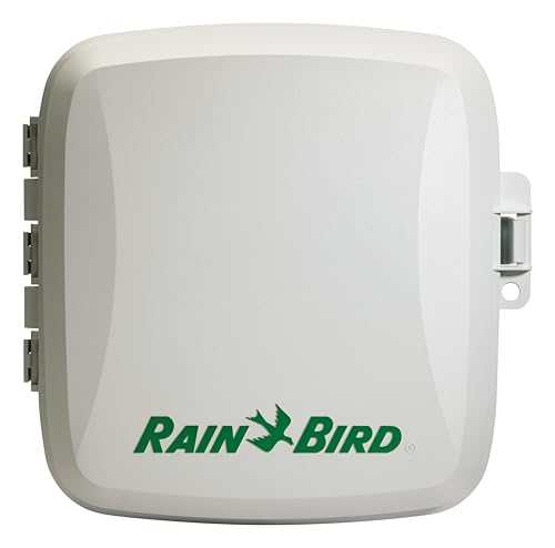Rain Bird ARC8 App-Based Indoor/Outdoor Smart WiFi Irrigation Sprinkler Timer/Controller, 8-Zone/Station, EPA WaterSense Certified, Compatible with Alexa, Indoor/Outdoor 8-Station - style: Indoor/Outdoor 8-Station