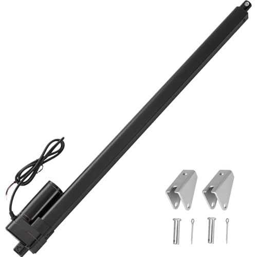 JQDML 28 Inch Stroke Linear Actuator 12V 440 lbs Heavy Duty IP65 Waterproof - size: 28"