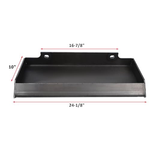 Garvee 1/4 in Quick Attachment Mount Plate Skid Steer Compatible with Dingo Ditch Witch, 1/2 in Thick Inserts
