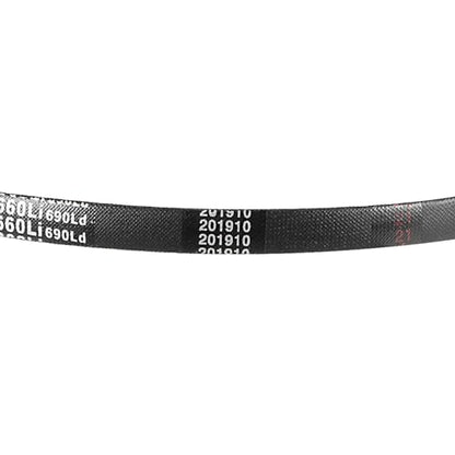 uxcell A660 V-Belts 660mm Inner Girth 13mm Top Width 8mm Thickness A-Section Rubber Drive Transmission Belt 2pcs - size: 26"