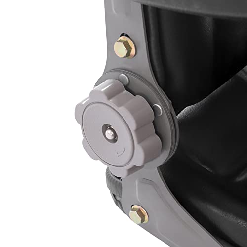 Universal Fold Down Forklift Seat, Tractor Seat with Adjustable Angle Back Armrest Lawn Mower Seat for Tractor Excavator Skid Loader… - style: with Adjustable Angle Back Armrest
