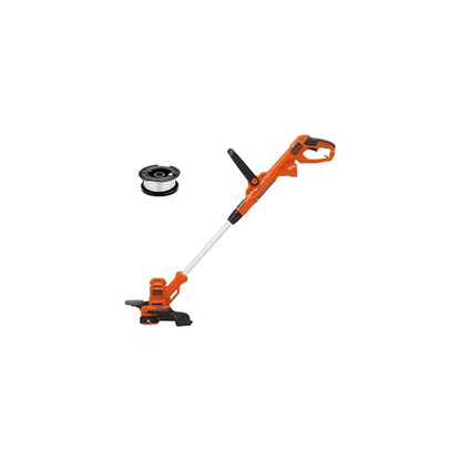 BLACK+DECKER Weed Wacker with Auto Feed, 14-Inch 2 in 1 String Trimmer Lawn Edger, Powerful 6.5-Amp Lightweight Electric Weed Eater (BESTA510)