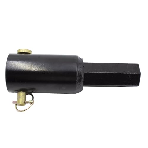 Auger Adapter 2 inch Female Round to 2 inch Male Hex Auger Bit Conversion