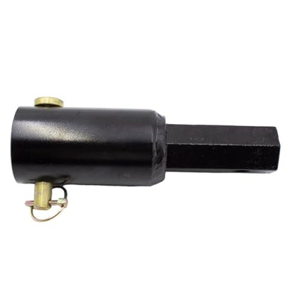 Auger Adapter 2 inch Female Round to 2 inch Male Hex Auger Bit Conversion