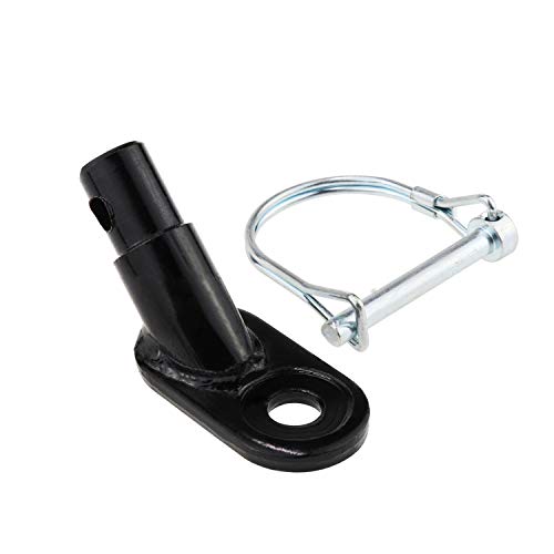 Bike Trailer Hitch Connector, Cycling Adapter Accessories (Black) - color: black