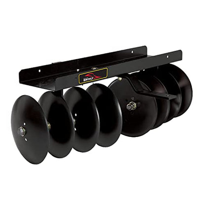 Brinly Sleeve Hitch Adjustable Tow Behind Disc Harrow, 39" by 40"