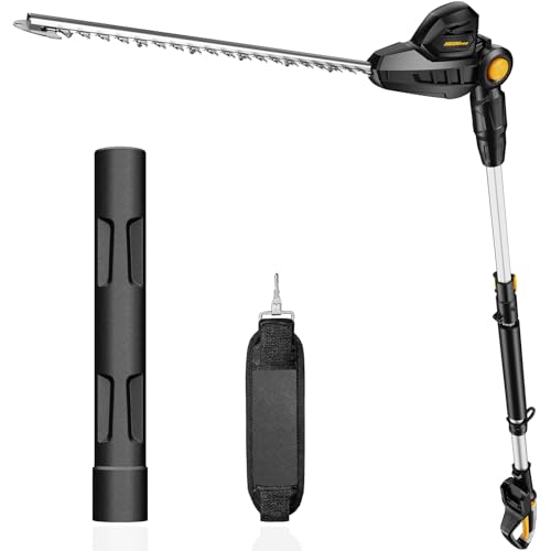HEINPRO Pole Hedge Trimmer Cordless Compatible with Dewalt 20V MAX Battery