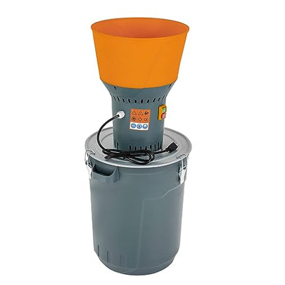 Electric Corn Grinder Mill 110V 1000W 19000RPM Automatic Agricultural Feed Grain Mill, Dust-free Dry Cereals Wheat Grinder Flour Mill with 5 Sieves, 13.2Gal Detachable Bucket for Home Farm - size: 1000W, 5 Sieves, w/ 50L(13.2Gal)Bucket