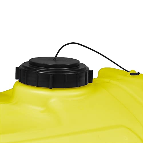 Valley Industries T-040-YYSA-XL Sprayer Tank, 40 Gallon, Yellow - color: Yellow, size: 40 Gallon, style: Yes Sump