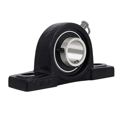 XiKe 2 Pcs UCP206-16 Pillow Block Bearings ID 1"