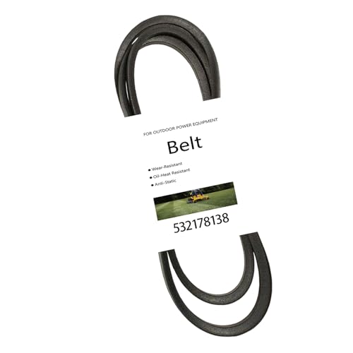 Lawn Mower Deck Belt Replacement for Husqvarna/AYP 532178138 178138 V Belt - size: 532178138