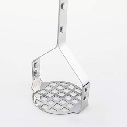 Stainless Steel Potato With Broad And Ergonomic – Fine-grid Mashing