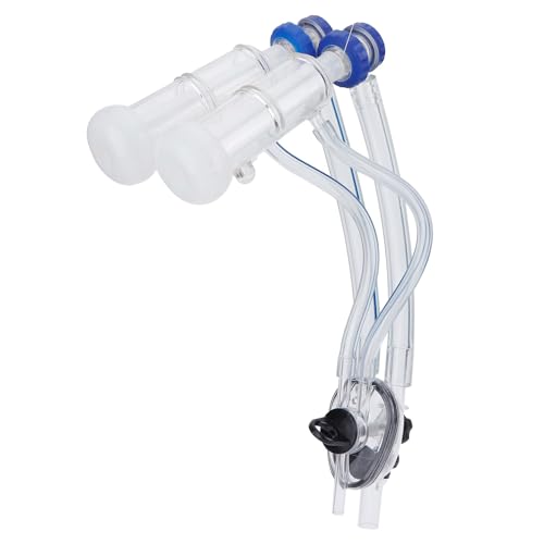 Dioche Goat & Sheep Milking Cluster – Premium Teat Cup Set, Silicone & Plastic, Leakproof Design, Essential Milker Machine Accessory for Efficient Milking