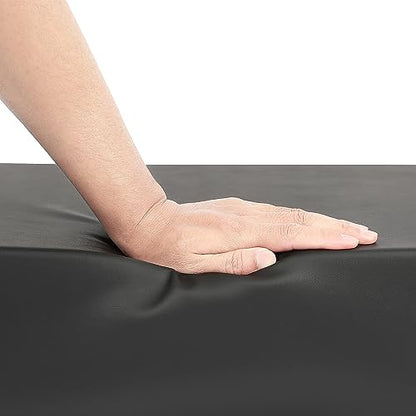 HECASA Seat Bottom Cushion Compatible with John Deere A B D G R 50 60 70 80 730 520 530 620 630 720 820 830 Tractor Plastic Black - color: Black