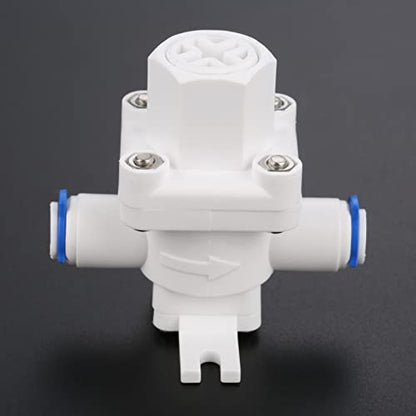 Yetaha RO Water Pressure Regulator, Water Flow Regulator, 1/4" OD Quick Connect Pressure Reducing Valve for Reverse Osmosis Systems