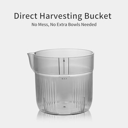 4-Discs Electric Grater, Potato Masher for Creamy Puree, 200W