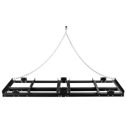 6FT Drag Harrow Driveway Grader Heavy Duty Power Rake - size: 6FT